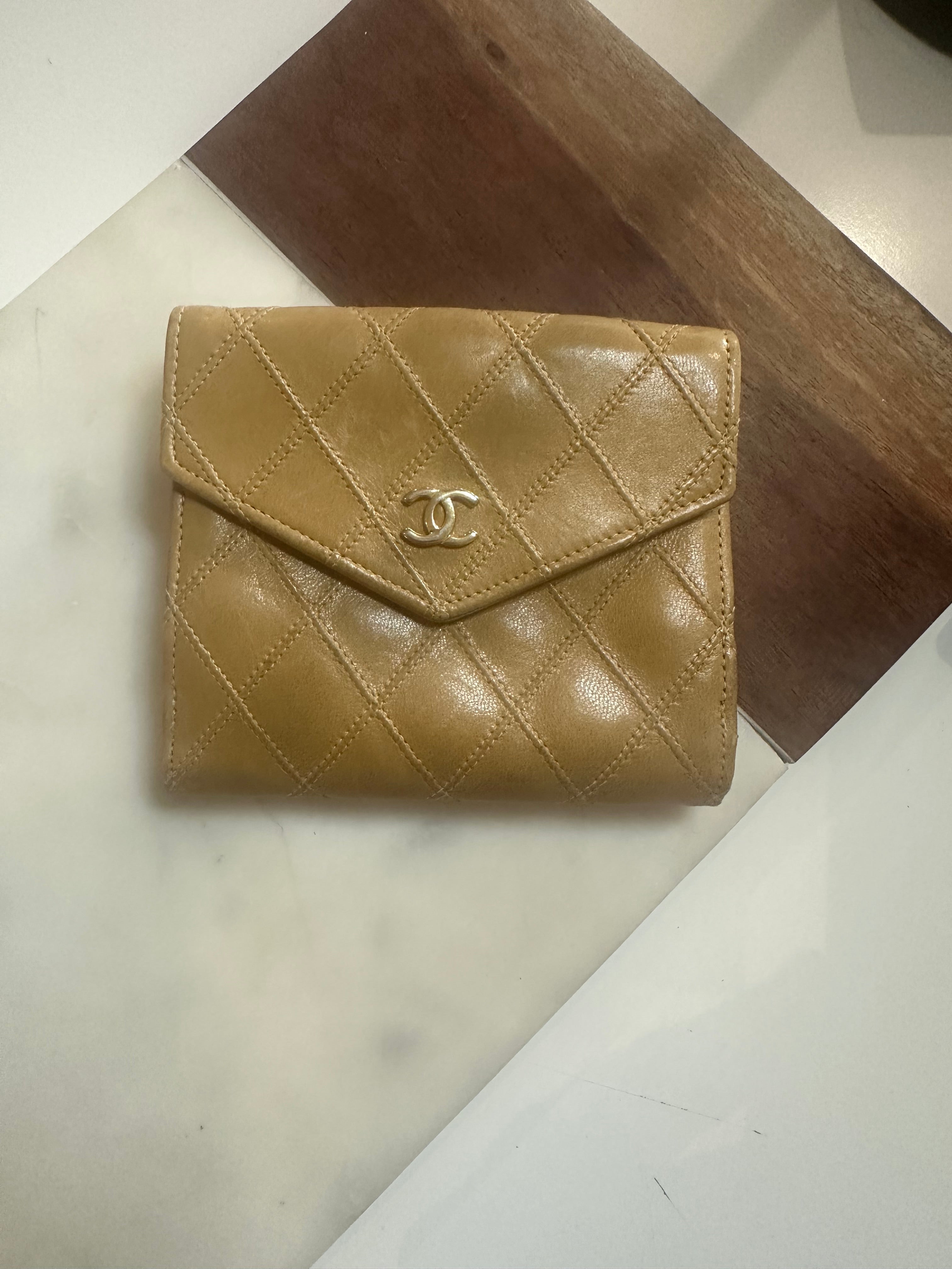Chanel Quilted Bifold Wallet