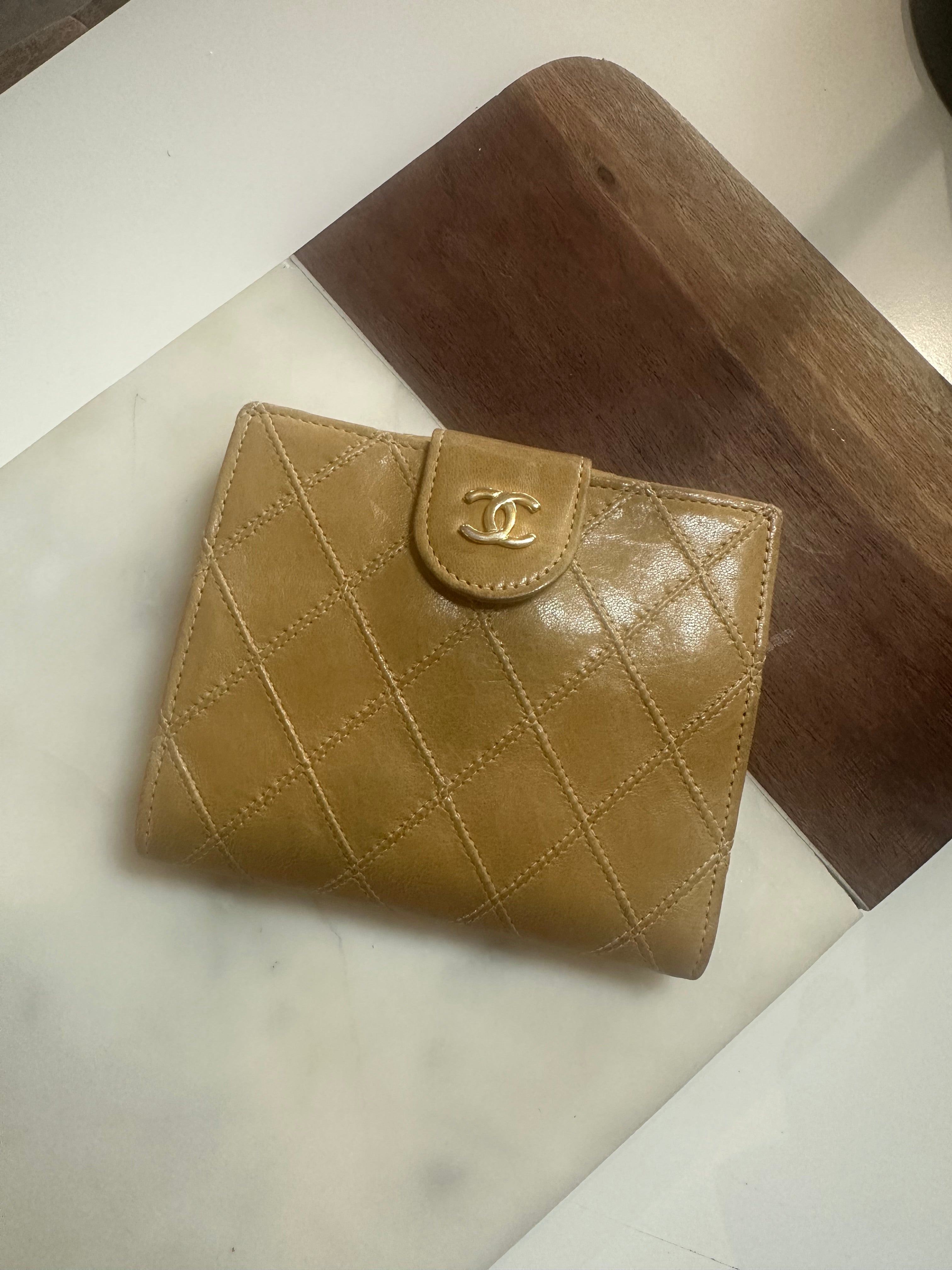 Chanel Quilted Bifold Wallet