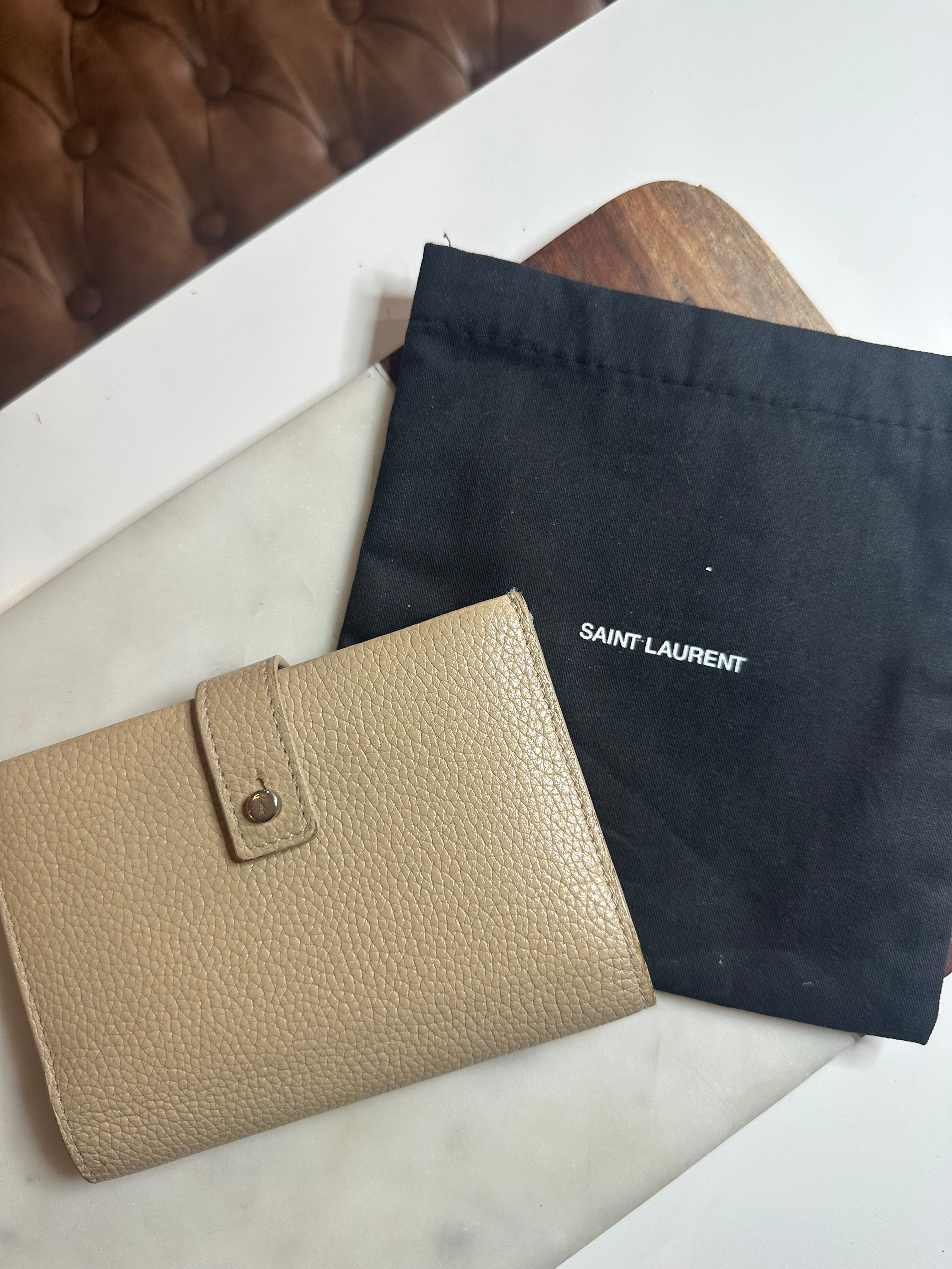 YSL Trifold Wallet